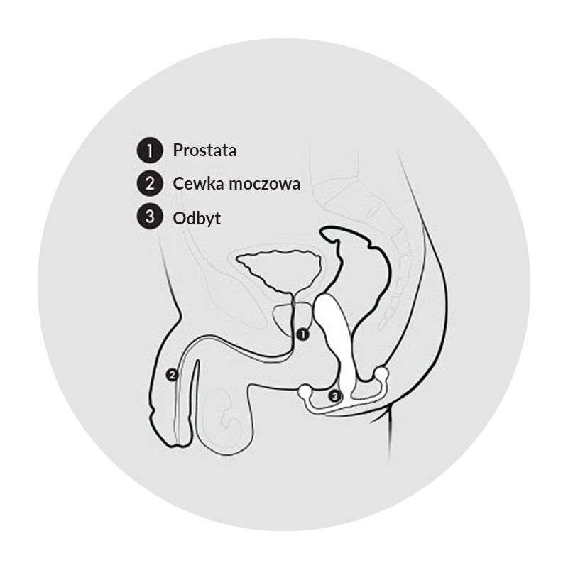 Aneros Helix Syn Trident masażer prostaty