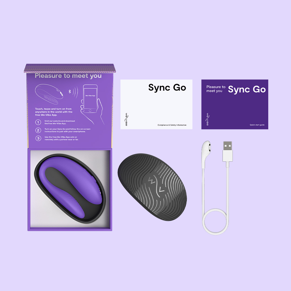 We-Vibe Sync Go wibrator dla par sterowany telefonem