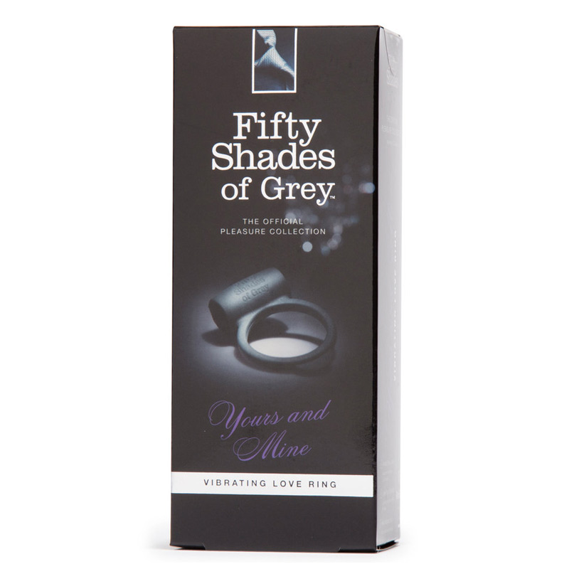 Fifty Shades of Grey Yours and Mine wibrujący pierścień dla par