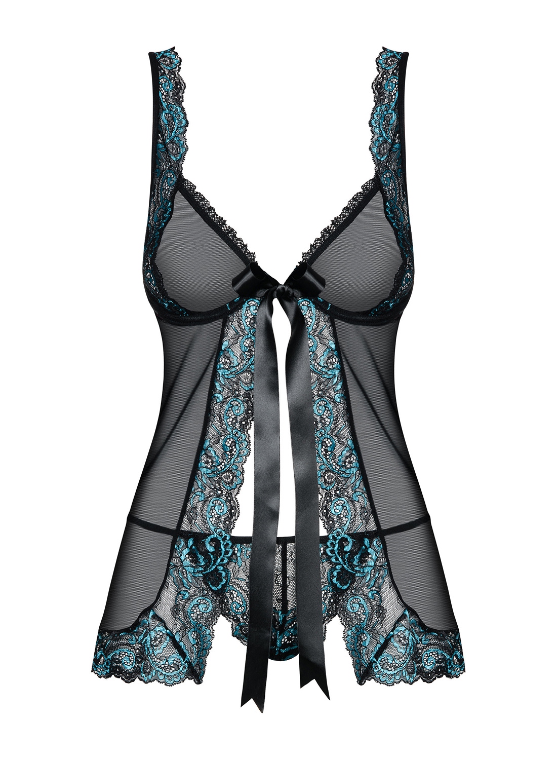 Obsessive Amanta koszulka babydoll i stringi
