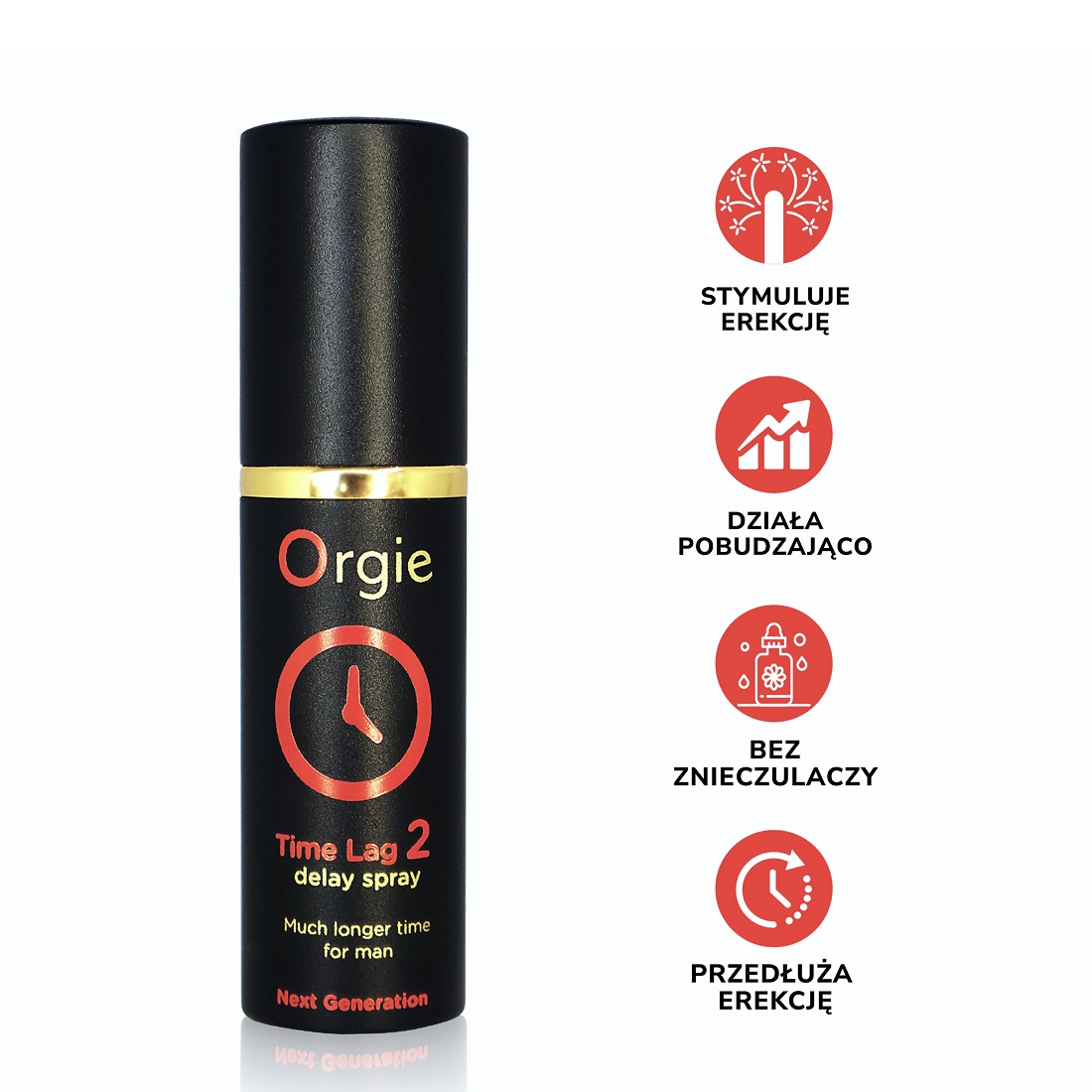 Orgie Time Lag 2 spray opóźniający wytrysk