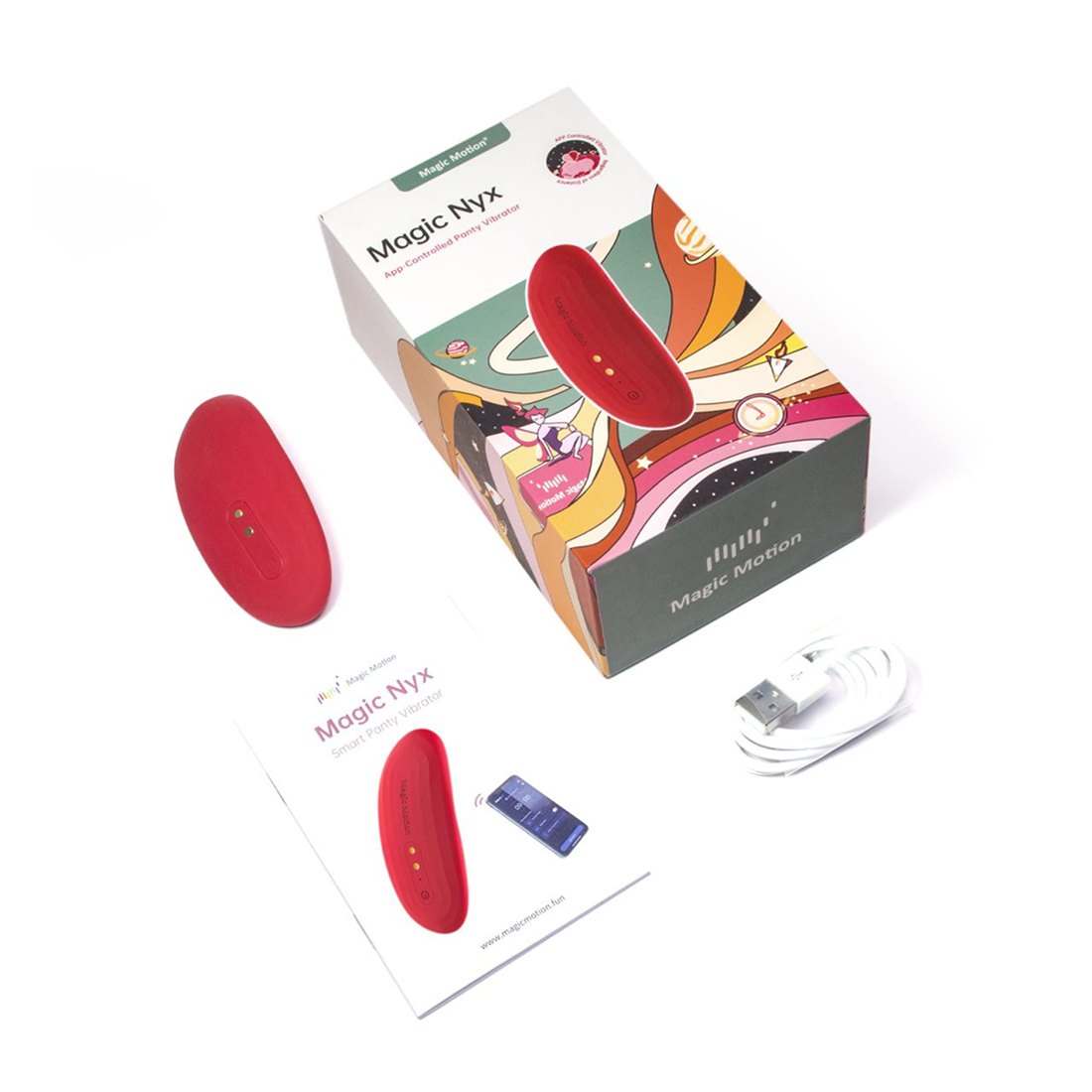 Magic Motion Nyx zdalnie sterowany masażer do noszenia pod bielizną