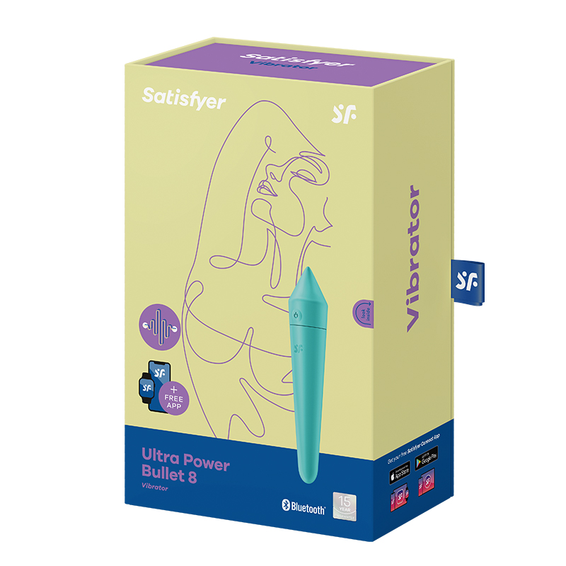 Satisfyer Ultra Power Bullet 8 masażer łechtaczki sterowany telefonem