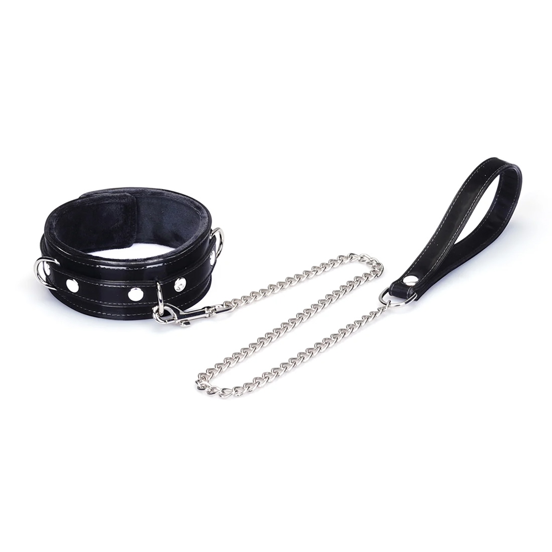 Liebe Seele Metallic Shade obroża ze smyczą