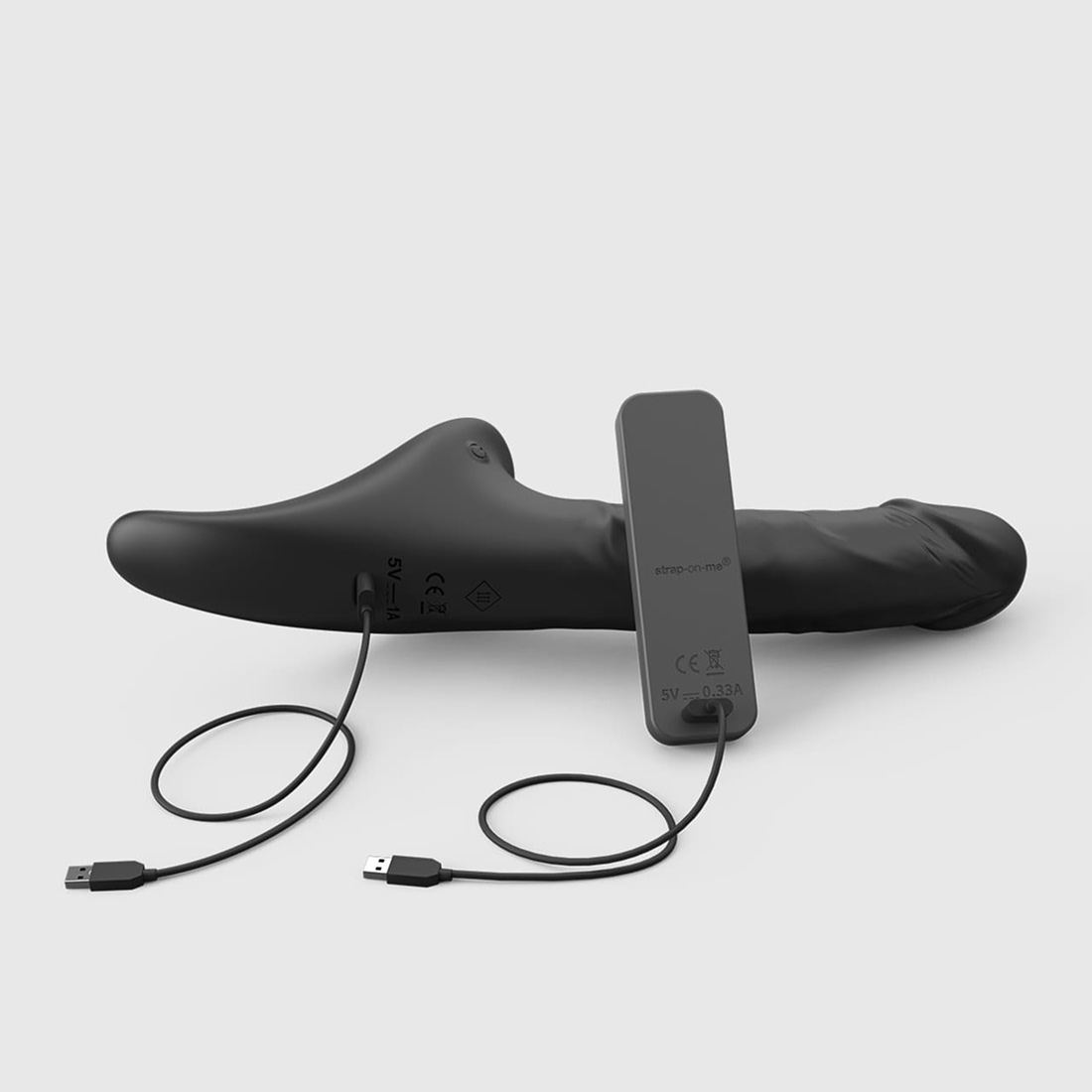 Strap-On-Me Multi Orgasm Realistic Dildo M realistyczne dildo dla par sterowane pilotem