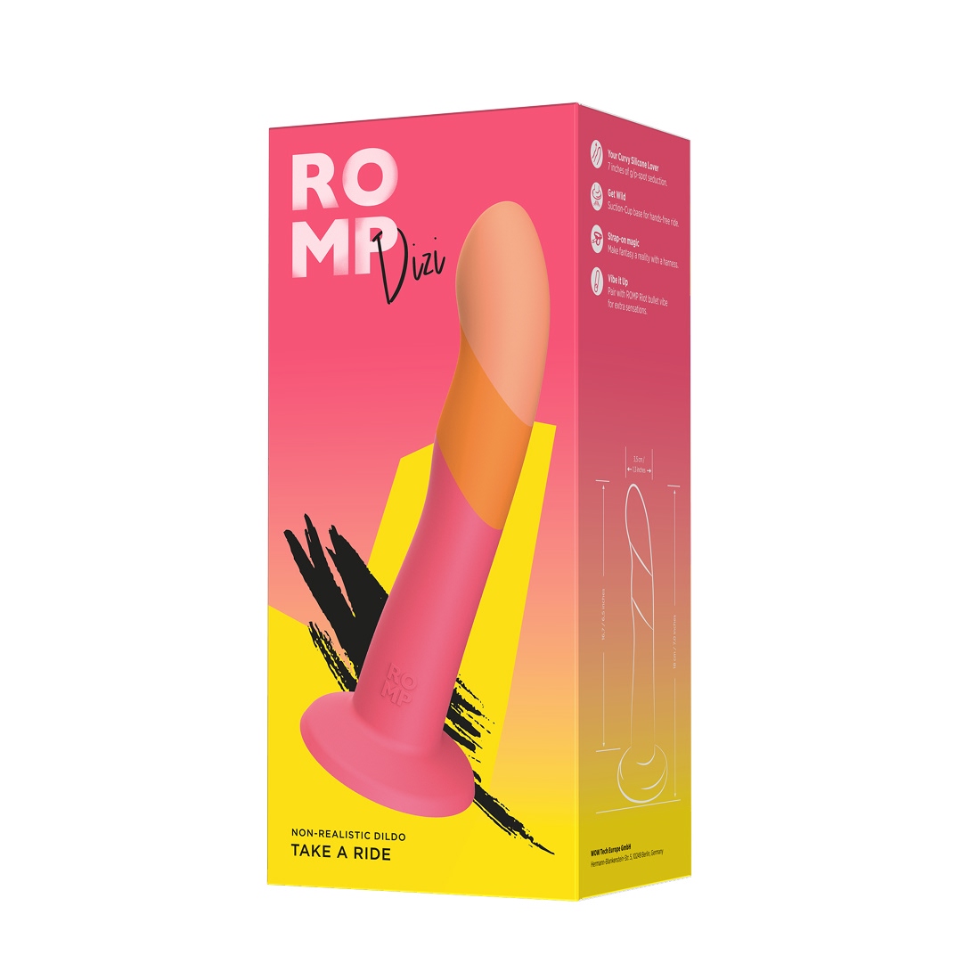 Romp by Womanizer Dizi dildo z przyssawką