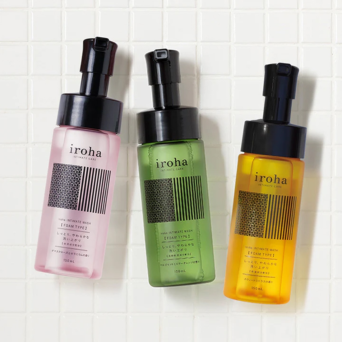 Iroha Intimate Wash pianka do higieny intymnej o zapachu słodkich cytrusów