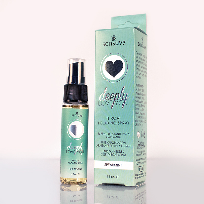 Sensuva Deeply Love You rozluźniający spray do seksu oralnego