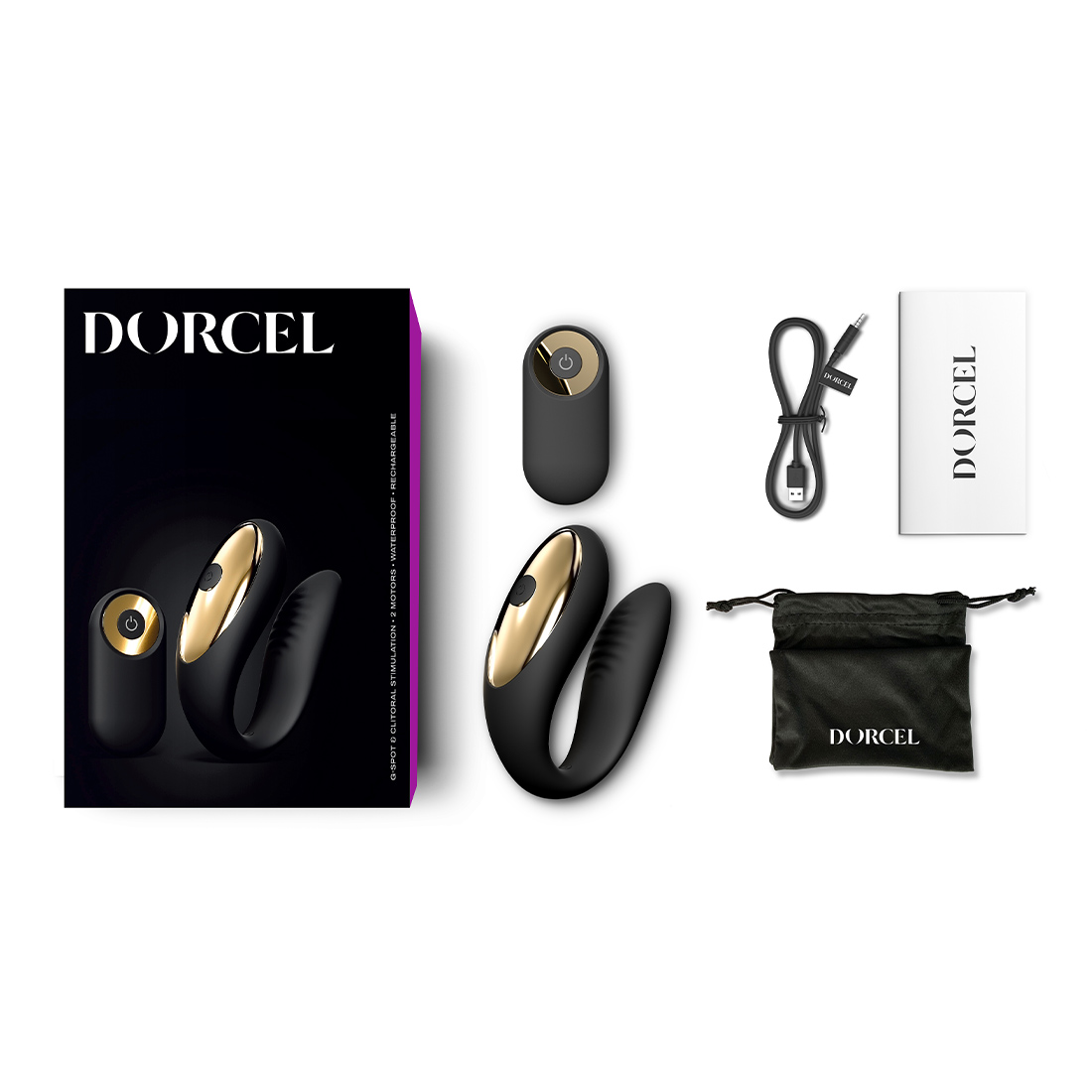 Dorcel Perfect Lover wibrator dla par sterowany pilotem