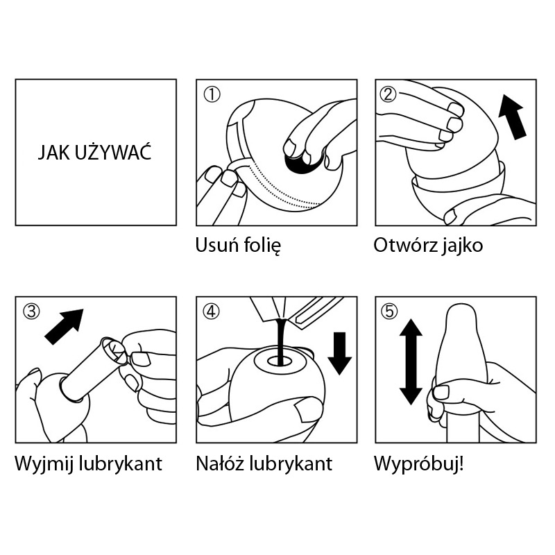 Tenga Egg masturbator w kształcie jajka