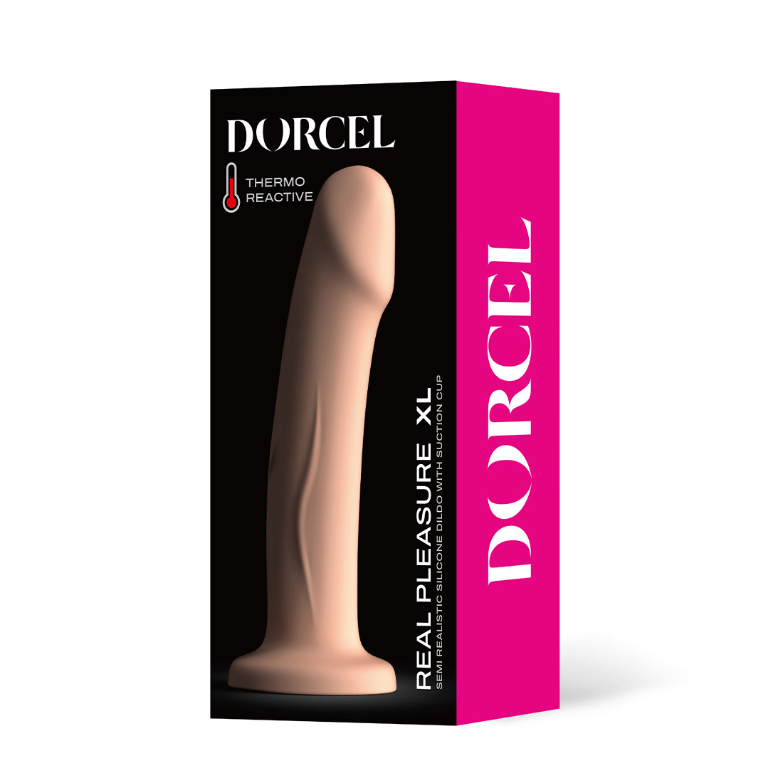 Dorcel Real Pleasure termoreaktywne dildo z przyssawką XL