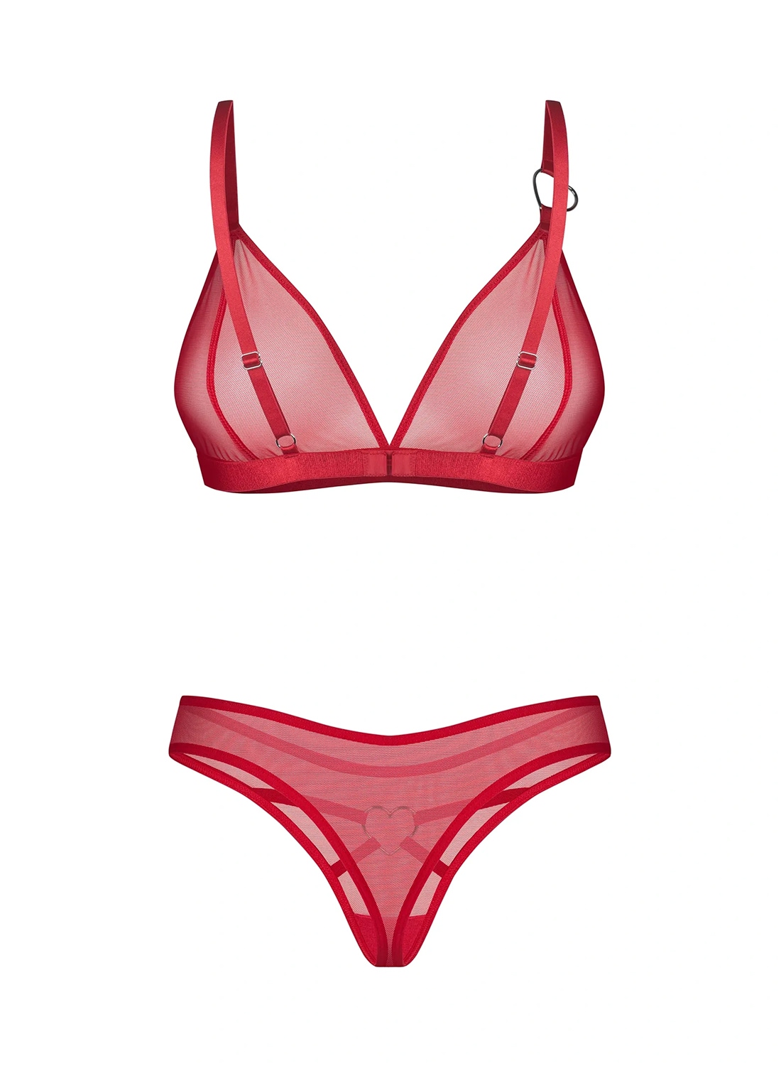 Obsessive Crimessa komplet: biustonosz i stringi