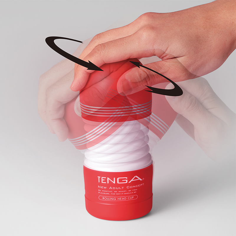 Tenga New CUP Rolling Head masturbator 