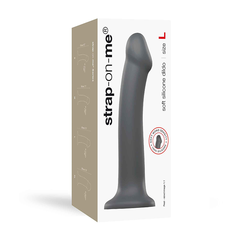 Strap-On-Me Mono Density dildo z przyssawką L