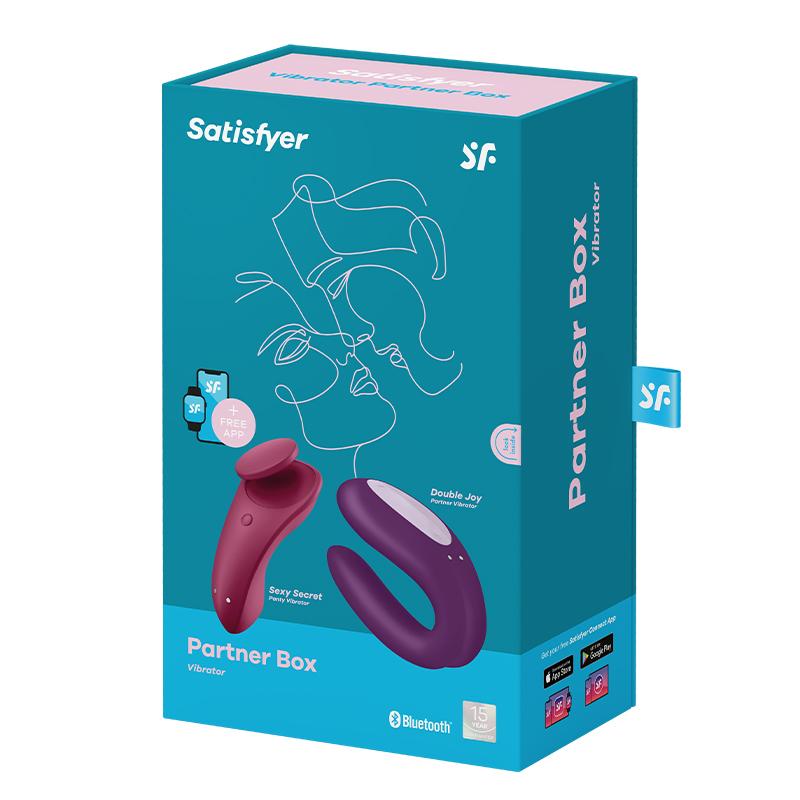 Satisfyer Partner Box 1 prezentowy zestaw zdalnie sterowanych gadżetów erotycznych dla par