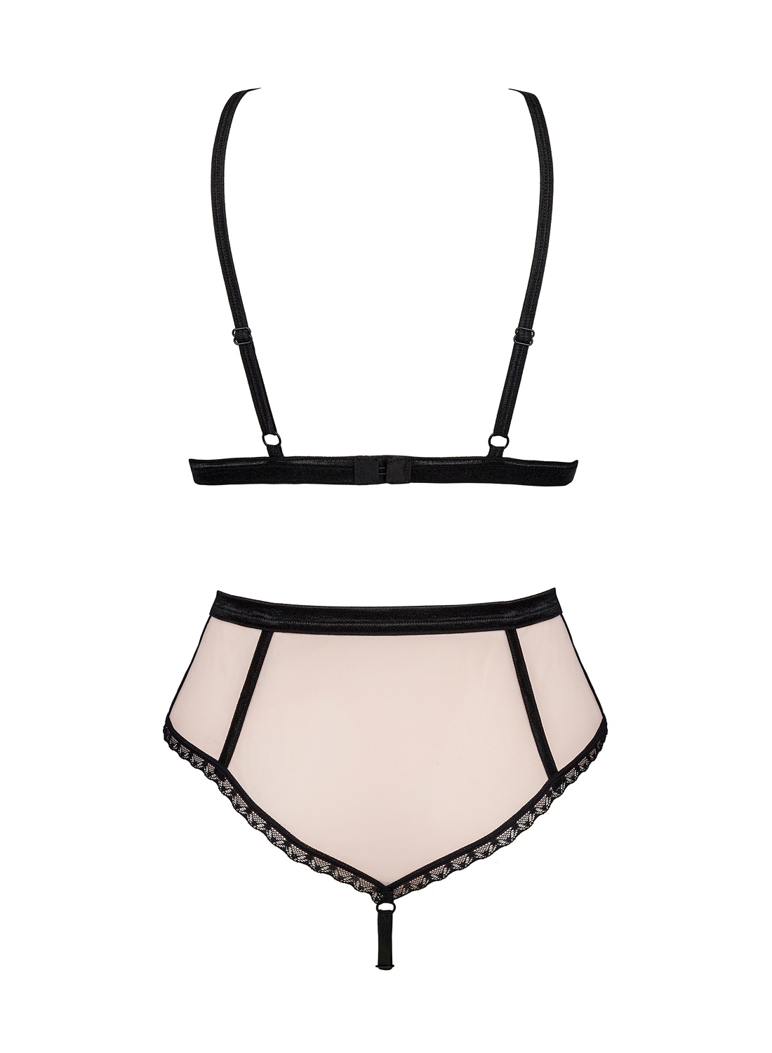 Obsessive komplet: top i stringi z wysokim stanem (Lilines)