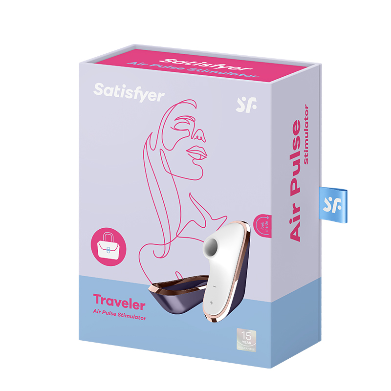 Satisfyer Traveler kompaktowy bezdotykowy masażer łechtaczki