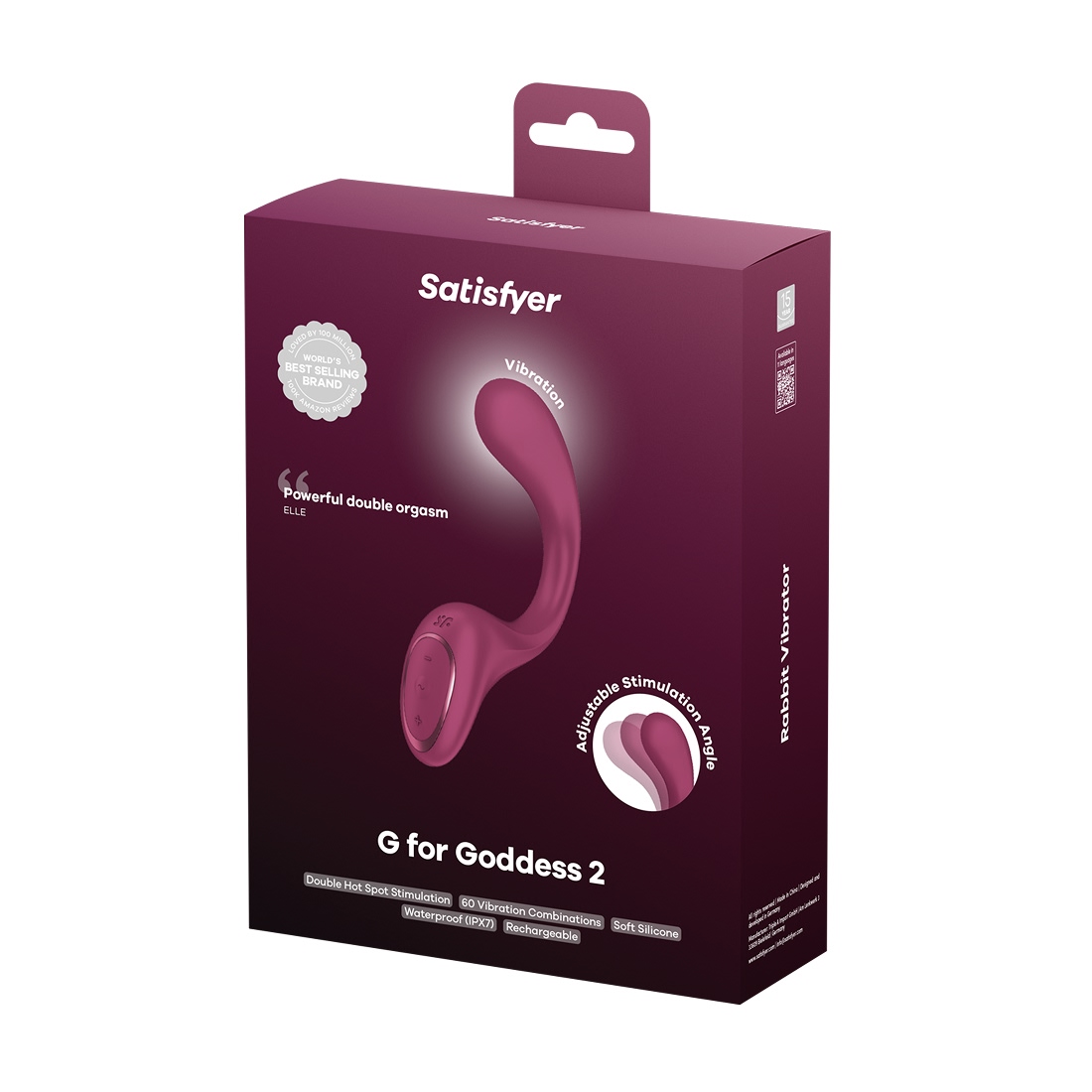 Satisfyer G for Goddess 2 wibrator króliczek