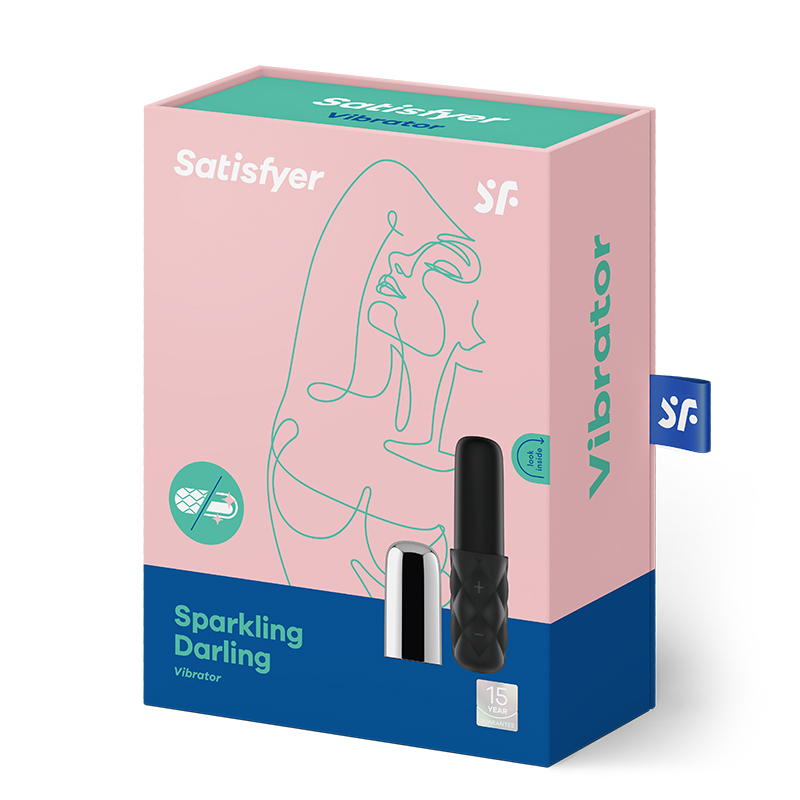 Satisfyer Sparkling Darling miniwibrator w kształcie szminki 