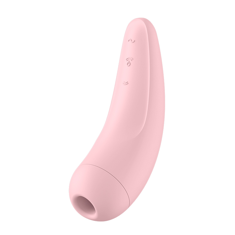Satisfyer Curvy 2+ bezdotykowo-wibrujący masażer łechtaczki sterowany telefonem