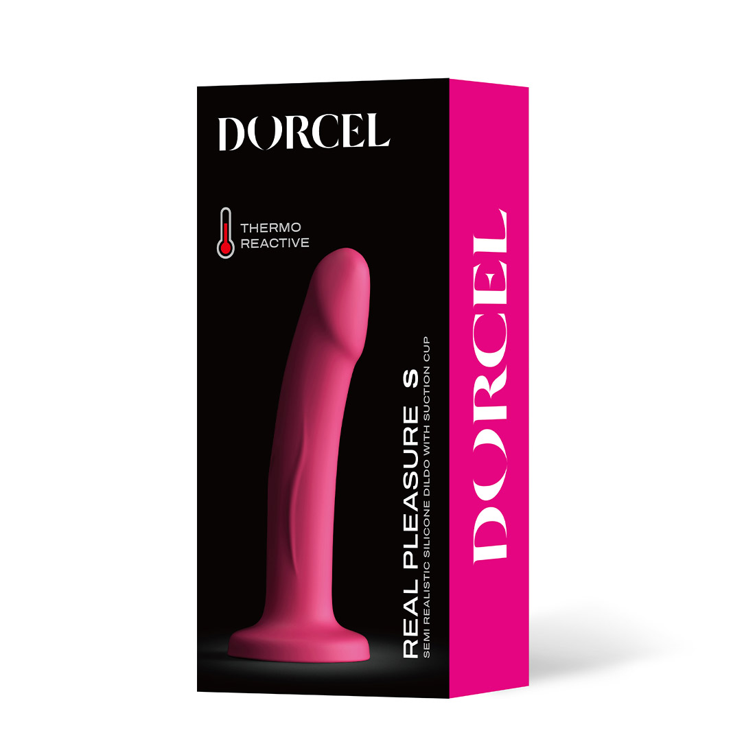 Dorcel Real Pleasure termoreaktywne dildo z przyssawką S