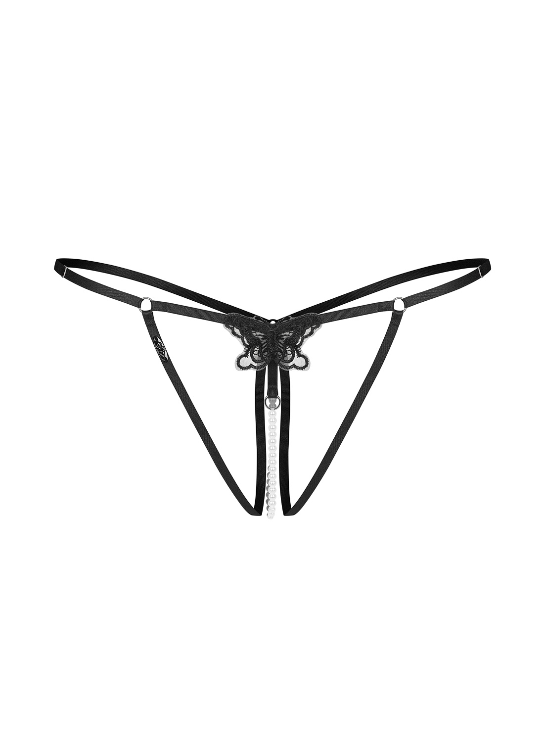 Obsessive Selisme stringi z otwartym krokiem