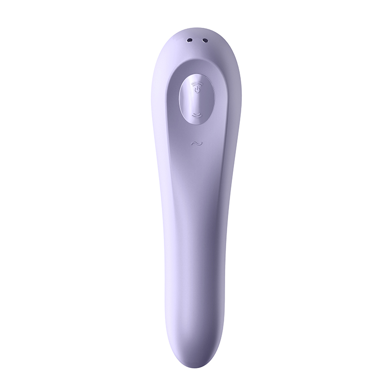 Satisfyer Dual Pleasure bezdotykowo-wibrujący masażer łechtaczki sterowany telefonem