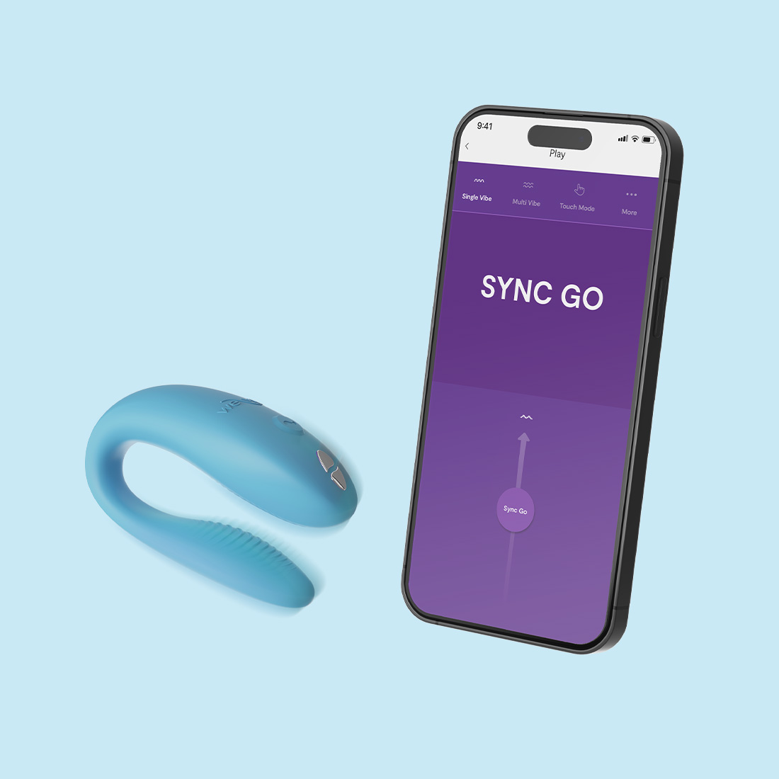 We-Vibe Sync Go wibrator dla par sterowany telefonem