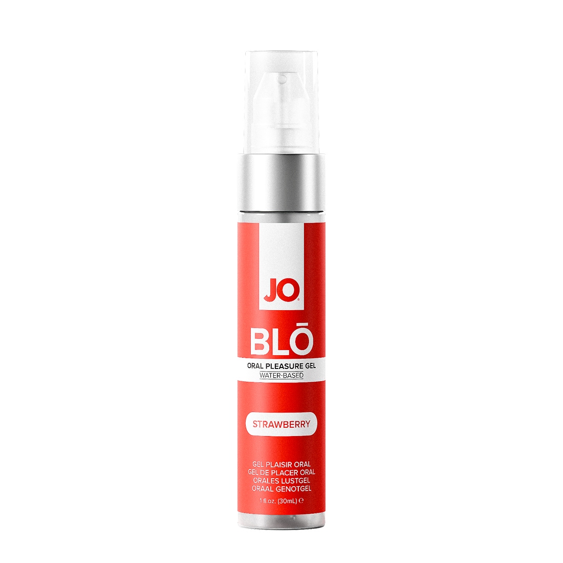 System JO BLŌ Strawberry chłodzący balsam do seksu oralnego o smaku truskawkowym