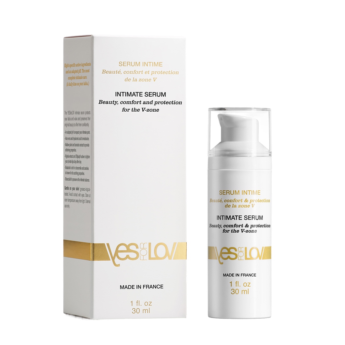 YESforLOV Intimate Serum łagodząco-ochronne serum do miejsc intymnych 