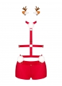 Obsessive kostium renifera czerwono-biały (Ms Reindy)