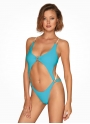 Obsessive jednoczęściowy kostium kąpielowy błękitny (Scarleta)
