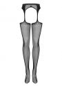 Obsessive garter stockings czarne (S314)