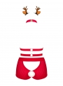 Obsessive kostium renifera czerwono-biały (Ms Reindy)