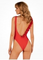 Obsessive jednoczęściowy kostium kąpielowy czerwony (Cubalove)