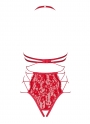 Obsessive body z otwartym krokiem czerwone (Rediosa)