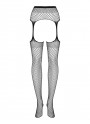 Obsessive garter stockings czarne (S815)