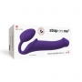 Strap-On-Me Semi-Realistic Bendable Strap-on L - fioletowy