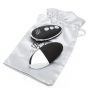 Fifty Shades of Grey Relentless Vibrations zdalnie sterowany masażer do noszenia pod bielizną czarno-srebrny