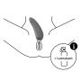 Satisfyer Curvy 1+ bezdotykowo-wibrujący masażer łechtaczki sterowany telefonem biały