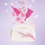 Rianne S Cherry Cup zestaw kubeczków menstruacyjnych z kosmetyczką różowy