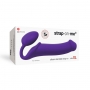 Strap-On-Me Semi-Realistic Bendable Strap-on XL - fioletowy