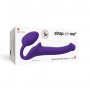 Strap-On-Me Semi-Realistic Bendable Strap-on S - fioletowy