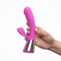 Kiiroo Fuse wibrator króliczek do wirtualnego seksu na odległość różowy