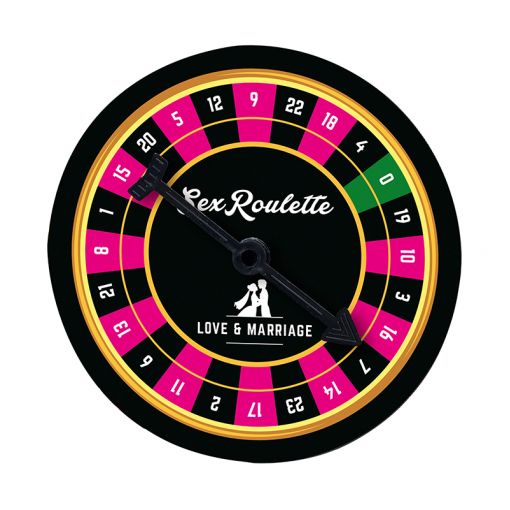 Tease & Please Sex Roulette gra erotyczna dla par Love & Marriage - dla zakochanych