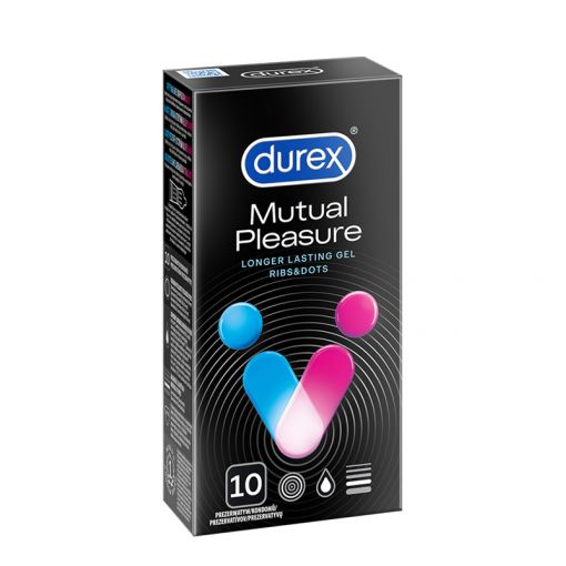 Durex Mutual Pleasure prezerwatywy dla obojga partnerów 10 szt.