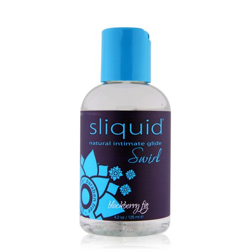 Sliquid Naturals Swirl smakowy lubrykant na bazie wody jagody i figi - 125 ml