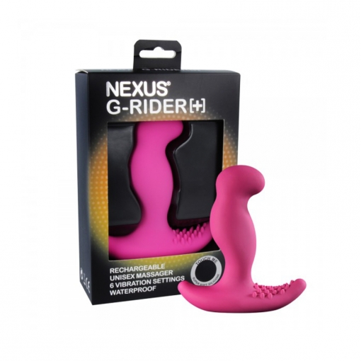 Nexus G-Rider + wibrujący masażer prostaty różowy