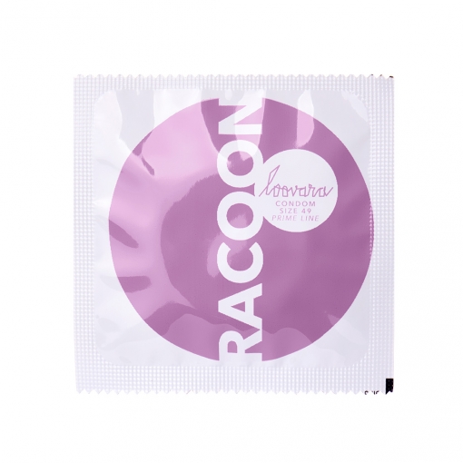 Loovara Racoon 49 prezerwatywy dla obwodu 10 – 11 cm 3 szt.