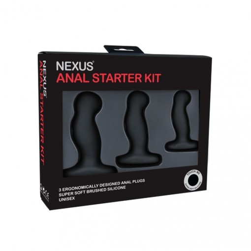 Nexus Anal Starter Kit zestaw korków analnych 3 szt.